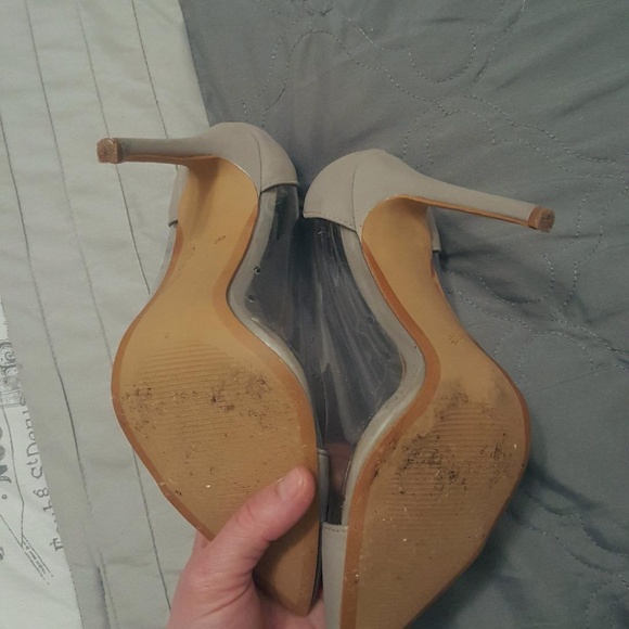 Gray/PVC Pumps - Picture 3 of 3